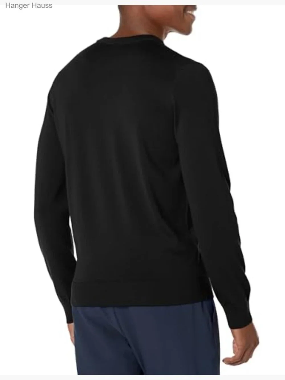 Crew Neck Merino Wool Sweater Pullover Soft Breathable Lightweight